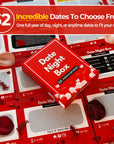 Date Night Box for couples, romantic scratch-off card game with 52 surprise date ideas. Couples gift, boyfriend gift, girlfriend gift, husband gift, wife gift, anniversary gift, Valentine’s Day gift, wedding gift, newlywed gift, romantic game for couples, relationship game, fun couples activity, date night ideas at home, adult games for couples, unique couples gift, couples challenge, gift for him and her, romantic card deck, stocking stuffer, engagement gift, year of dates.